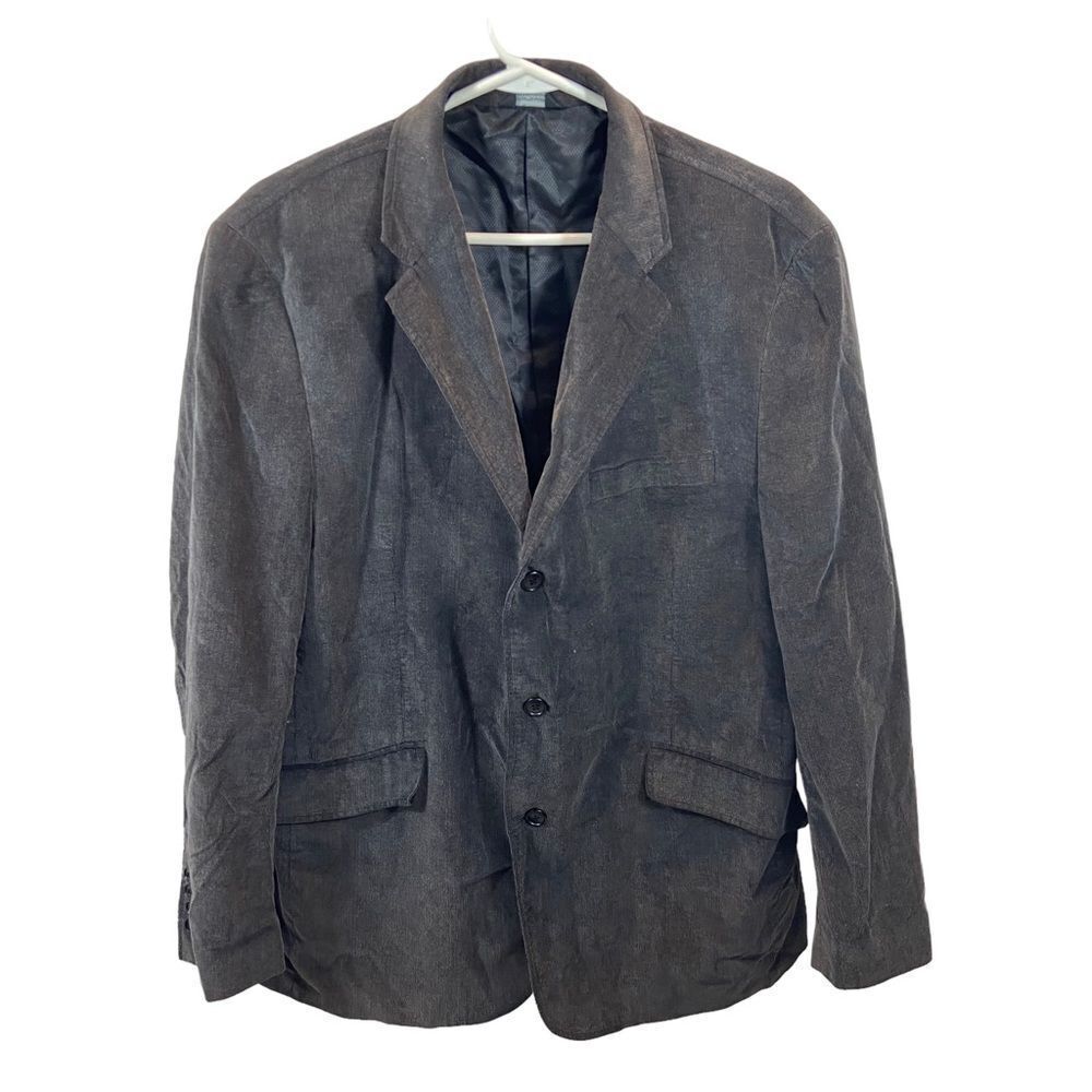 Men’s Structure Brand Grey Corduroy Spirts Coat Blazer Size‎ Large